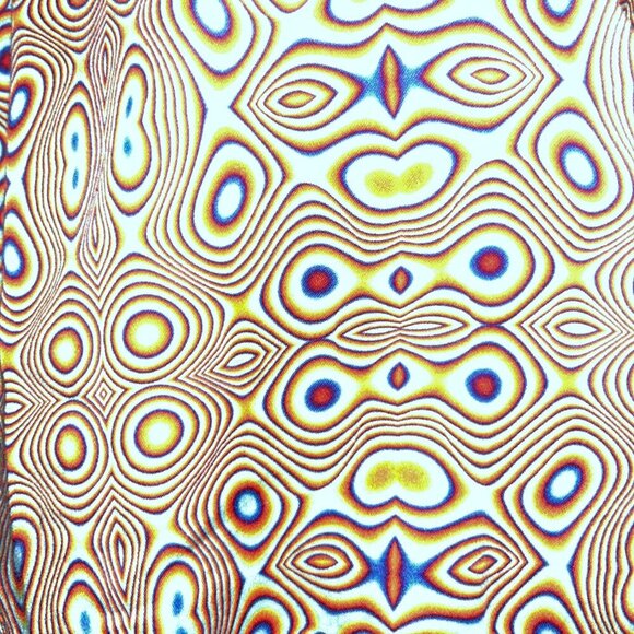 Vintage EIGHT X Oil Slick Button Down Long Sleeve Shirt - 100% Cotton - EUC - M - Picture 4 of 12